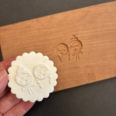 画像1: お雛様 / 菓子木型 ＜木型工房 市原＞