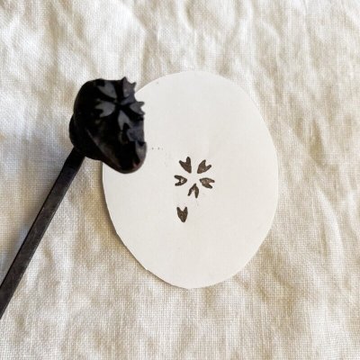 画像2: 桜 /焼き印