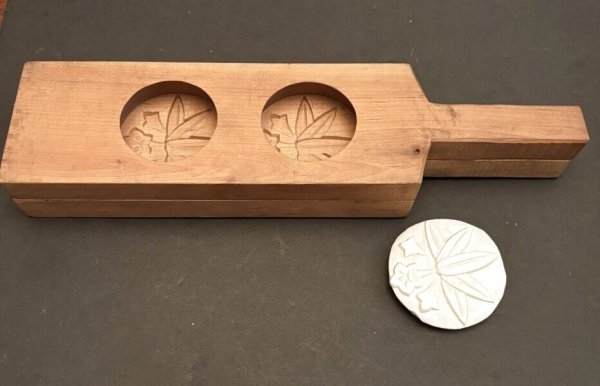 画像6: 家紋 * 笹竜胆＜ささりんどう＞/ 菓子木型. (6)