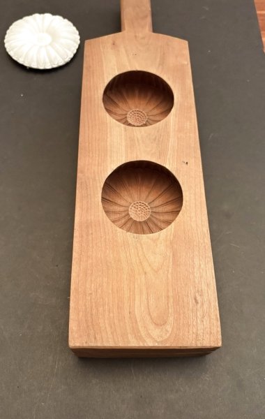 画像4: 菊＜二連＞/ 菓子木型. (4)