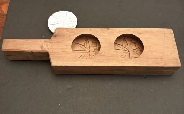 画像4: 家紋 * 笹竜胆＜ささりんどう＞/ 菓子木型. (4)