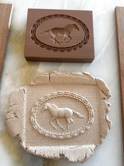 画像3: 馬+cookie cutter/springerle cookie stamp