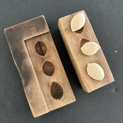 画像2: 銀杏＆松ぼっくり / 菓子木型.