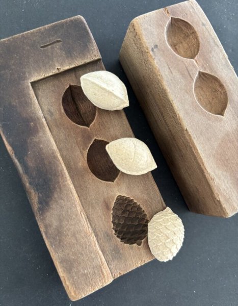 画像9: 銀杏＆松ぼっくり / 菓子木型. (9)