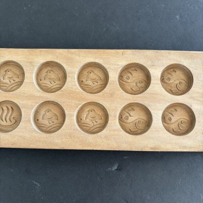 画像1: 水鳥.魚.温泉.モチーフ＜24個＞/ 菓子木型.