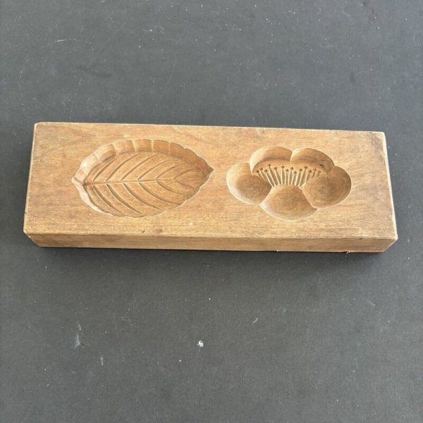 画像2: 花と葉/ 菓子木型. (2)