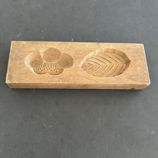 画像4: 花と葉/ 菓子木型. (4)