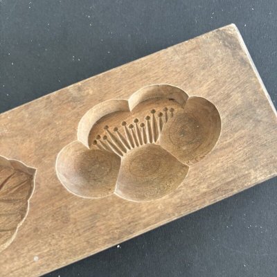 画像1: 花と葉/ 菓子木型.