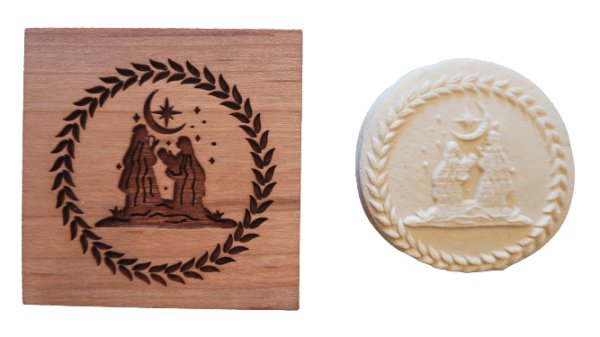 画像1: マリア＆ヨーゼフ*Maria&Josef /cookie mould from Germany (1)