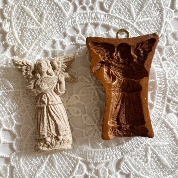 画像1: 【訳あり/20%OFF】マンドリンを弾く天使 *Mandolin Angel /cookie mould (1)