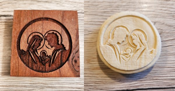 画像1: 聖家族*Holy Family /cookie mould from Germany (1)