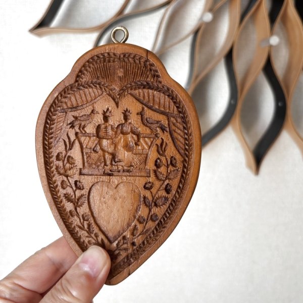 画像1: ウエディングハート*Wedding Heart /cookie mould (1)