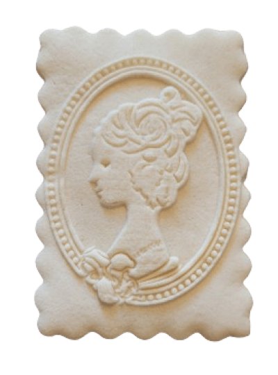 画像2: カメオ*Cameo /cookie mould from Germany
