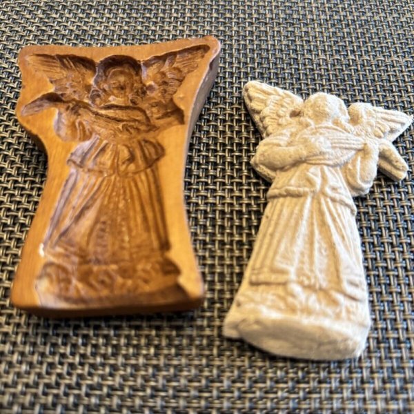 画像4: 【訳あり/20%OFF】マンドリンを弾く天使 *Mandolin Angel /cookie mould (4)