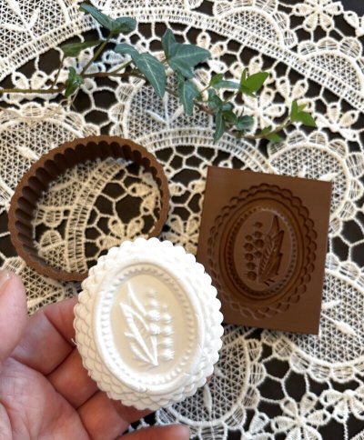 画像3: 鈴蘭+cookie cutter/springerle cookie stamp