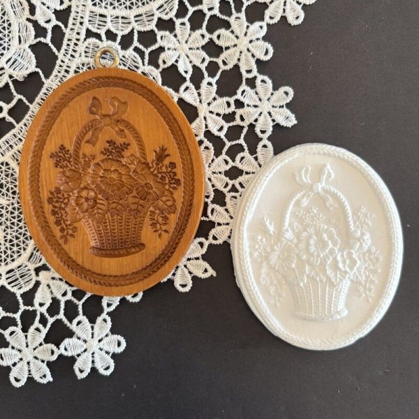 画像1: フラワーバスケット*Flower basket /cookie mould (1)