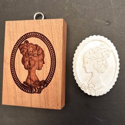 画像3: カメオ*Cameo /cookie mould from Germany