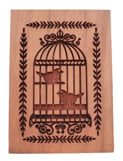 画像1: 鳥籠*Birdcage /cookie mould from Germany