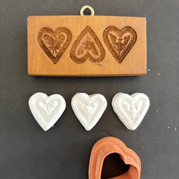 画像1: miniハート＜3種類＞+カッター付き/cookie mould  (1)