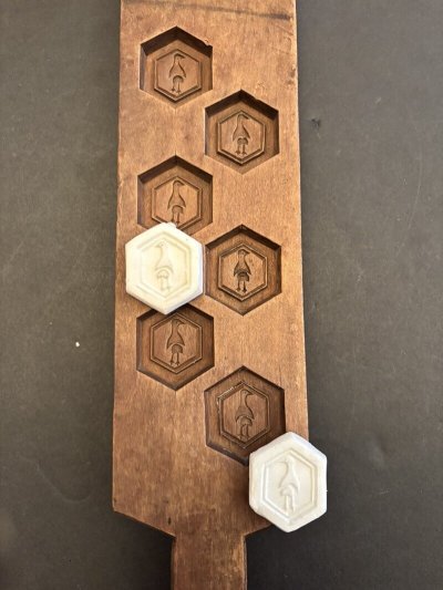 画像2: 鳥＜6角＞/ 菓子木型.