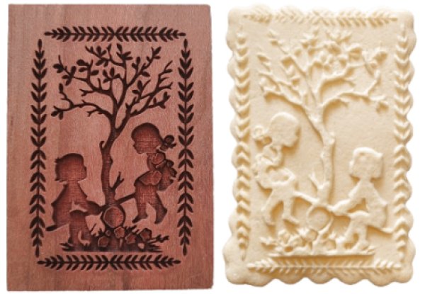 画像1: 子供たち*Children /cookie mould from Germany (1)
