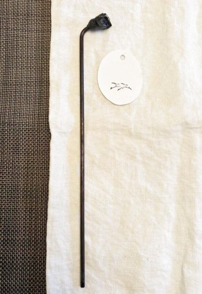 画像2: 二羽の燕 /焼き印 (2)