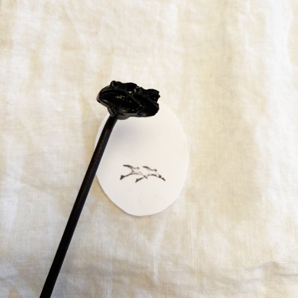 画像3: 二羽の燕 /焼き印 (3)