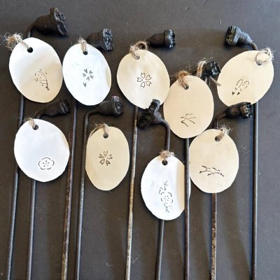 画像3: 二羽の燕 /焼き印