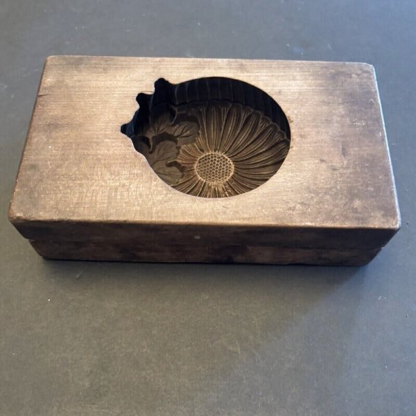 画像2: 菊と葉っぱ / 菓子木型 (2)