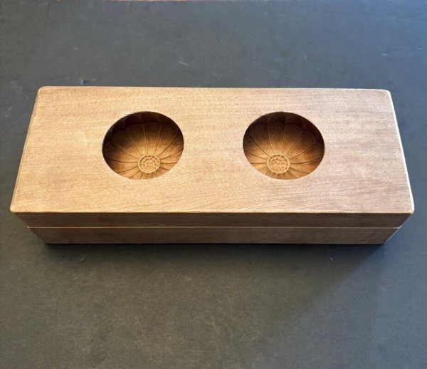 画像2: 菊＜二連＞ / 菓子木型 (2)