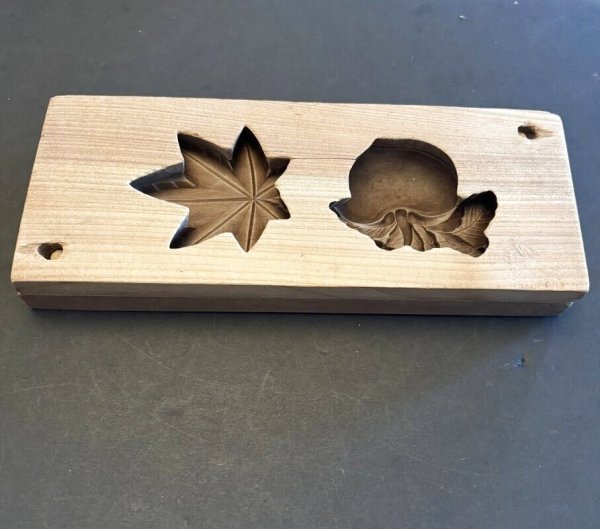 画像5: 蕪と葉 / 菓子木型 (5)