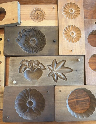 画像3: 菊と葉っぱ / 菓子木型