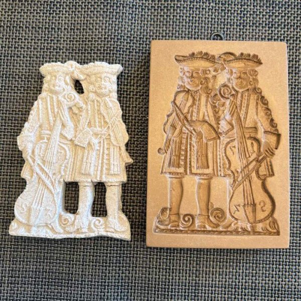 画像1: ★☆送料無料☆★二人の音楽家*Two Musicians/cookie mold  by anis-paradies  (1)