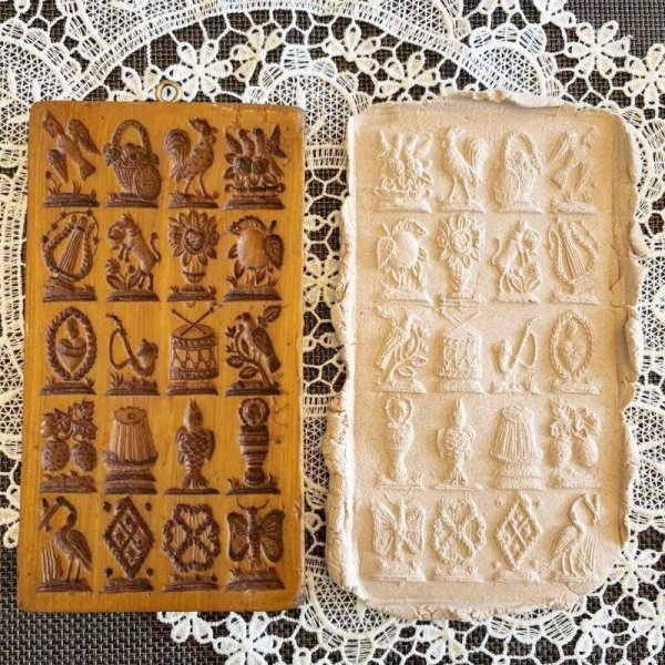 画像1: ★☆送料無料☆★ 1920年代*20種類のバロック様式/cookie mould (1)