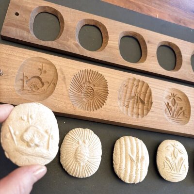 画像3: 和の花柄＜5種＞ / 菓子木型