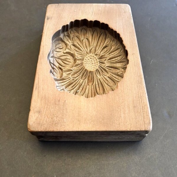 画像4: 菊と葉っぱ / 菓子木型 (4)