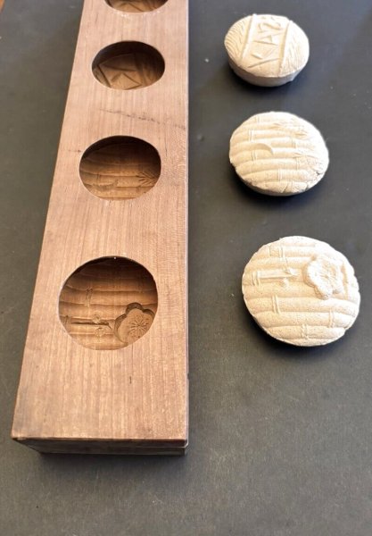 画像7: モチーフ＜2種＆KAS i＞ / 菓子木型 (7)