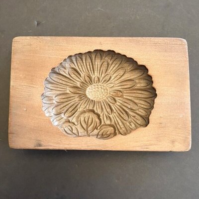 画像2: 菊と葉っぱ / 菓子木型