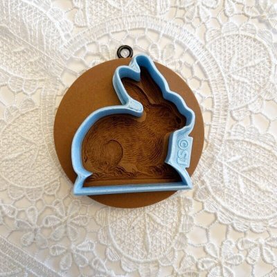 画像2: ★☆送料無料☆★うさぎ*bunny+cutter /cookie mould by anis-oaradies