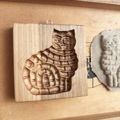 画像2: 【お問い合わせ商品】Tabby Cat / 縞模様の猫ちゃん*cookie mold/菓子木型作家 komorebi.