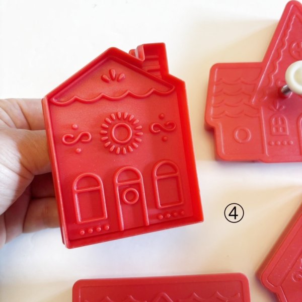 画像6: ジンジャーブレッドハウス*Village /4種類＞cookie cutter&stamp (6)