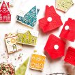 画像1: ジンジャーブレッドハウス*Village /4種類＞cookie cutter&stamp (1)