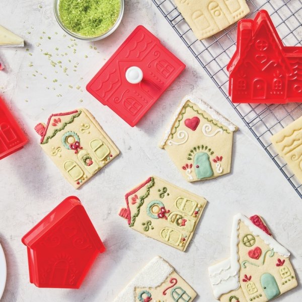 画像2: ジンジャーブレッドハウス*Village /4種類＞cookie cutter&stamp (2)