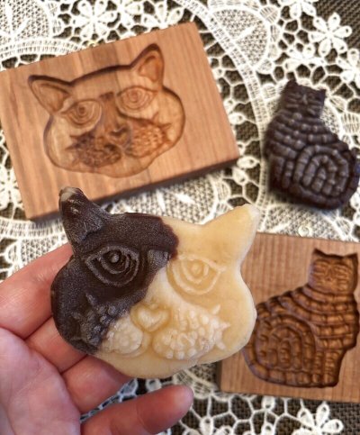 画像3: 猫ちゃん*cookie mold/菓子木型作家 komorebi.