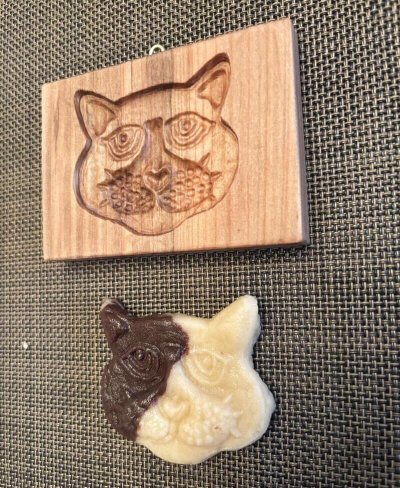 画像2: 猫ちゃん*cookie mold/菓子木型作家 komorebi.