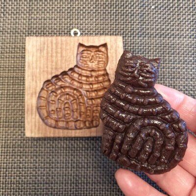 画像2: Tabby Cat / 縞模様の猫ちゃん*cookie mold/菓子木型作家 komorebi.