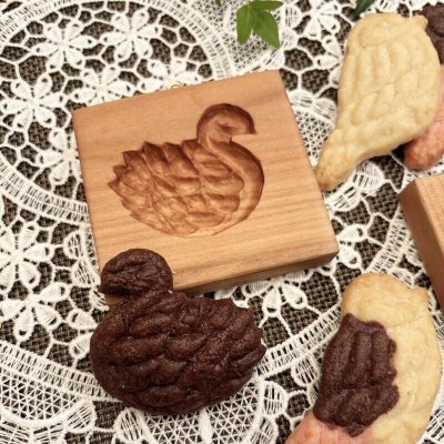 画像3: 白鳥/swan*cookie mold/菓子木型作家 komorebi.