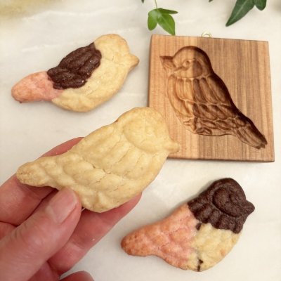 画像1: 雀 /bird*cookie mold/菓子木型作家 komorebi.