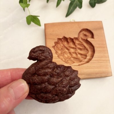 画像2: 白鳥/swan*cookie mold/菓子木型作家 komorebi.