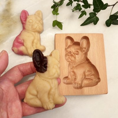 画像2: フレンチブルドッグ /French Bulldog *wood gingerbread cookie mold